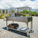 Tagwood XL Freestanding Argentine Santa Maria Wood Fire & Charcoal Gaucho Grill