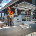 Tagwood XL Freestanding Argentine Santa Maria Wood Fire & Charcoal Gaucho Grill