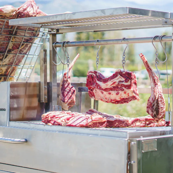 Tagwood XL Freestanding Argentine Santa Maria Wood Fire & Charcoal Gaucho Grill