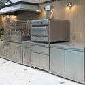 Tagwood XL Built-in Argentine Santa Maria Wood Fire & Charcoal Gaucho Grill