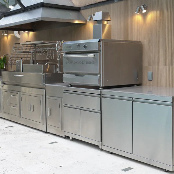 Tagwood XL Built-in Argentine Santa Maria Wood Fire & Charcoal Gaucho Grill