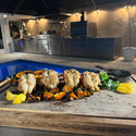 Tagwood XL Built-in Argentine Santa Maria Wood Fire & Charcoal Gaucho Grill