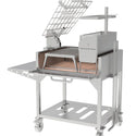 Tagwood Freestanding Argentine Charcoal Gaucho Grill with Firebox