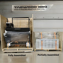 Tagwood Freestanding Argentine Santa Maria Wood Fire & Charcoal Gaucho Grill