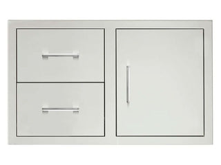 TrueFlame 36 Inch 2-Drawer & Access Door Combo