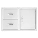 TrueFlame 36 Inch 2-Drawer & Access Door Combo