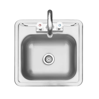 TrueFlame 15x15" Drop-in Sink