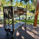 Tagwood Freestanding Argentine Wood Fire & Charcoal Gaucho Grill