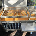 Tagwood Freestanding Argentine Wood Fire & Charcoal Gaucho Grill