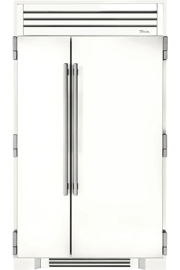 True 48 inch side by side refrigerator/freezer - Stainless Steel
