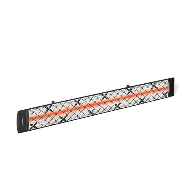 Infratech Traditional Motif Collection 61 1/4-Inch 4000W Single Element Electric Infrated Patio Heater - 480V - Black