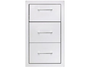 TrueFlame 17 Inch Triple Drawer