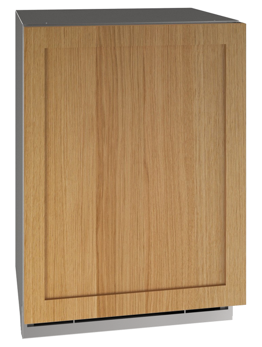 U-Line Beverage Center 24" Dual Zone Reversible Hinge Integrated Solid 115v