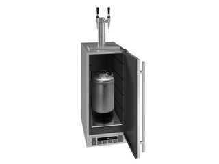 U-Line Cold Coffee Dispenser 15" Reversible Hinge Stainless Solid 115v