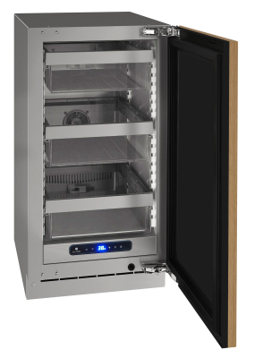 U-Line Solid Refrigerator 18" Reversible Hinge Integrated Solid 115v