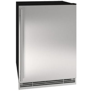 U-Line Combo Frost Free 24" Reversible Hinge Stainless Solid 115v