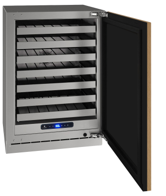 U-Line Wine Captain 24" Reversible Hinge Integrated Solid 115v