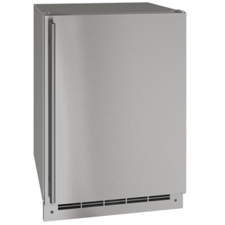 U-Line Outdoor Convertible Freezer 24" Reversible Hinge Stainless Solid 115v