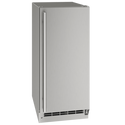 U-Line Outdoor Solid Refrigerator 15" Reversible Hinge Stainless Solid 115v