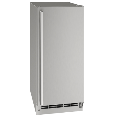 U-Line Outdoor Solid Refrigerator 15" Reversible Hinge Stainless Solid 115v