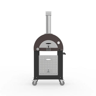 Buy grey Alfa Moderno 2 Pizze Gas Fired Freestanding Pizza Ovens