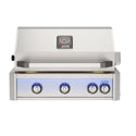 American Outdoor Grill 30 inch L-Series built-in gas grill in stainless steel with rear infrared burner and rotisserie kit