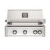 American Outdoor Grill 30 inch L-Series built-in gas grill in white with rear infrared burner and rotisserie kit