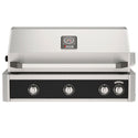 American Outdoor Grill 36 inch L-Series built-in gas grill in black with rear infrared burner and rotisserie kit