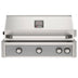 American Outdoor Grill 36 inch L-Series built-in gas grill in gray with rear infrared burner and rotisserie kit