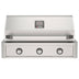 American Outdoor Grill 36-Inch T-Series Built-In Stainless Steel Gas Grill, 3-Burner Built-In Grill with Analog Thermometer, Front View