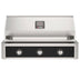 American Outdoor Grill 36-Inch T-Series Built-In Gas Grill with Black Accent Panel, Premium 3-Burner Stainless Steel Outdoor Grill