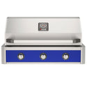 American Outdoor Grill 36-Inch T-Series Built-In Gas Grill with Blue Accent Panel, 3-Burner Stainless Steel Built-In BBQ Grill