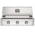 American Outdoor Grill 36-Inch T-Series Built-In Gas Grill in Stainless Steel with White Accent Panel, Front View