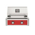 American Outdoor Grill 24-Inch T-Series Built-In Gas Grill with Red Accent Panel, Compact 2-Burner Outdoor Kitchen Grill