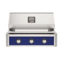  American Outdoor Grill 30-Inch T-Series Built-In Gas Grill with Blue Accent Panel, 3-Burner Outdoor Kitchen Grill