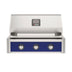  American Outdoor Grill 30-Inch T-Series Built-In Gas Grill with Blue Accent Panel, 3-Burner Outdoor Kitchen Grill