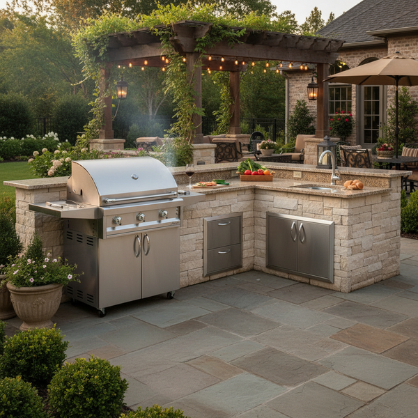 Artisan 32-Inch 3-Burner Freestanding Gas Grill
