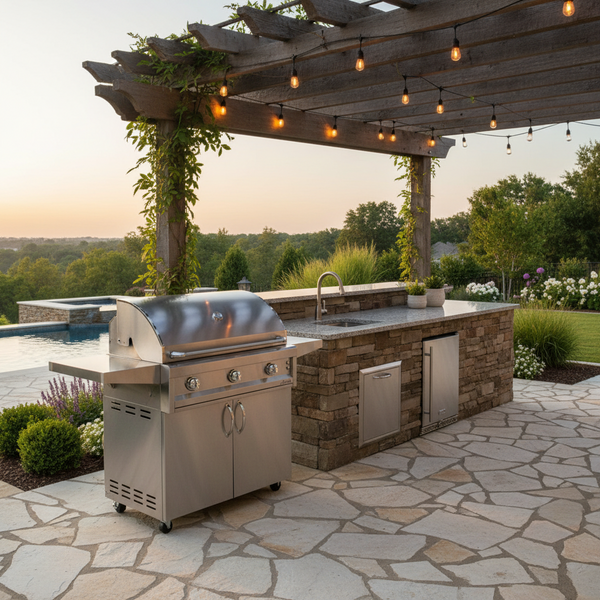 Artisan 36-Inch 3-Burner Freestanding Gas Grill