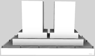 Vent A Hood 60'' 1100 CFM Contemporary Island Range Hood