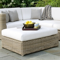 Kingsley Bate Azores Sectional - Ottoman Cover