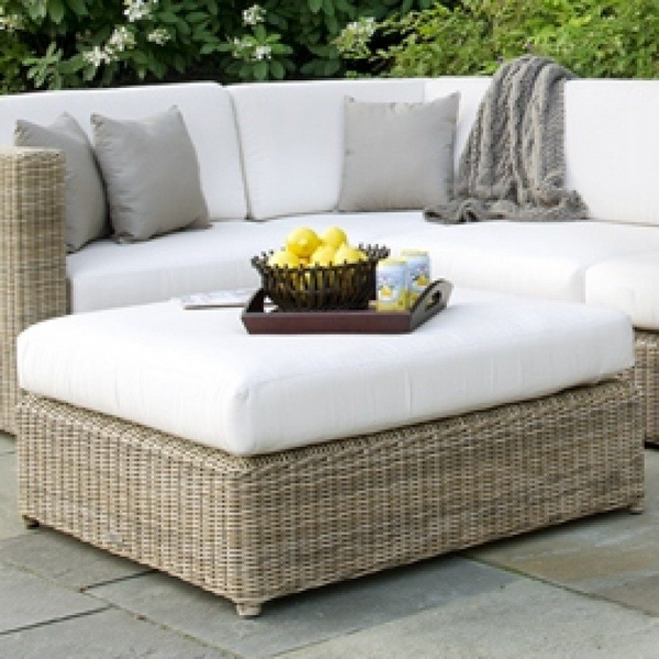 Kingsley Bate Azores Sectional - Ottoman Cover