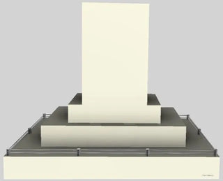 Vent A Hood 42'' 550 CFM Contemporary Island Range Hood