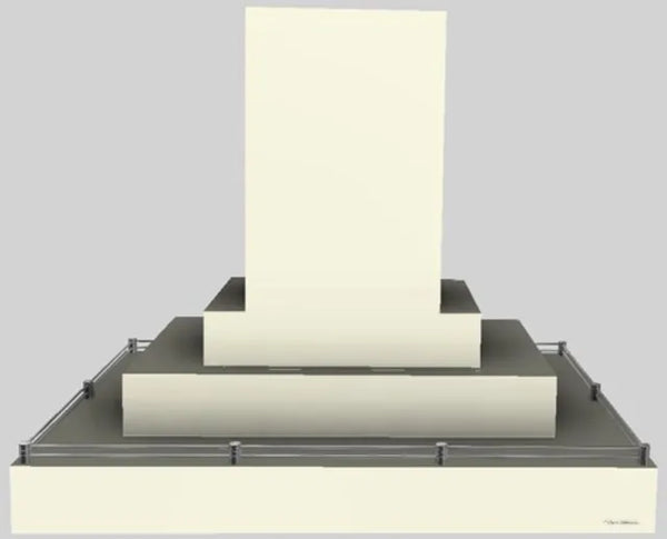 Vent A Hood 42'' 550 CFM Contemporary Island Range Hood