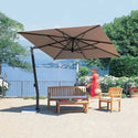 FIM C-Series 9.5 Foot Square Cantilever Umbrella