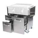 Coyote 30 inch Flat Top Grill Cart