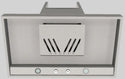 Vent A Hood 36" 300 CFM Contemporary Wall Mount Range Hood - 7' Ceiling Stainless Steel