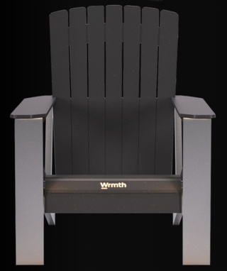 Buy carbon-argent Wrmth Modern Carbon Muskoka Chair