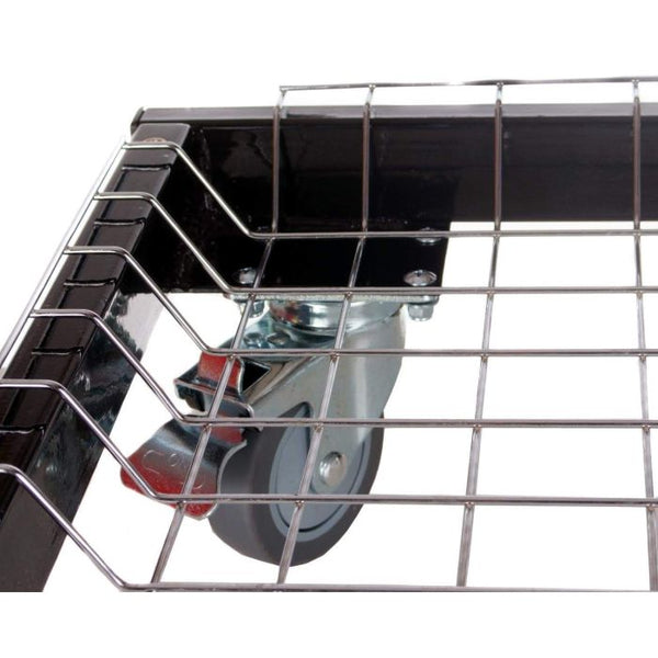 Cart Base with Basket and SS Side Shelves for JR 200