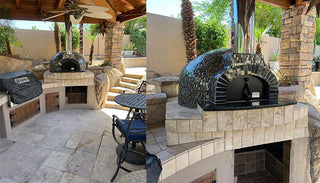 Forno Bravo 32 Inch Casa2G-80 Gas Fired Freestanding Pizza Oven