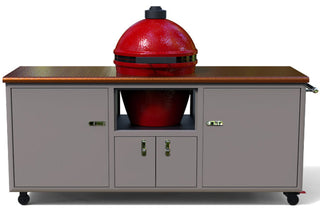 Challenger Design 76 Inch LG Torch Cart for Kamado Joe 2